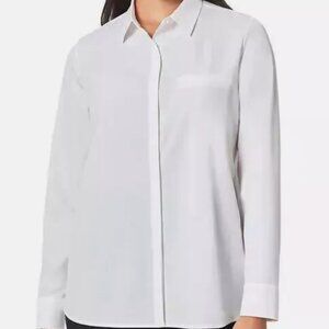 Modern Ambition Women's Delightfully Technical Office Classic Travel Shirt
